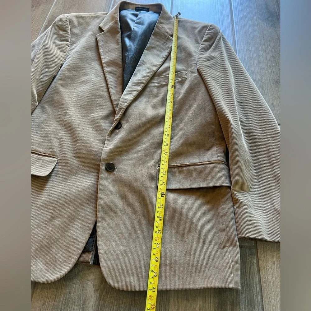 Stafford Men’s 100%Cotton Corduroy Sports Coat TwoButton Blazer Classic Fit 44R